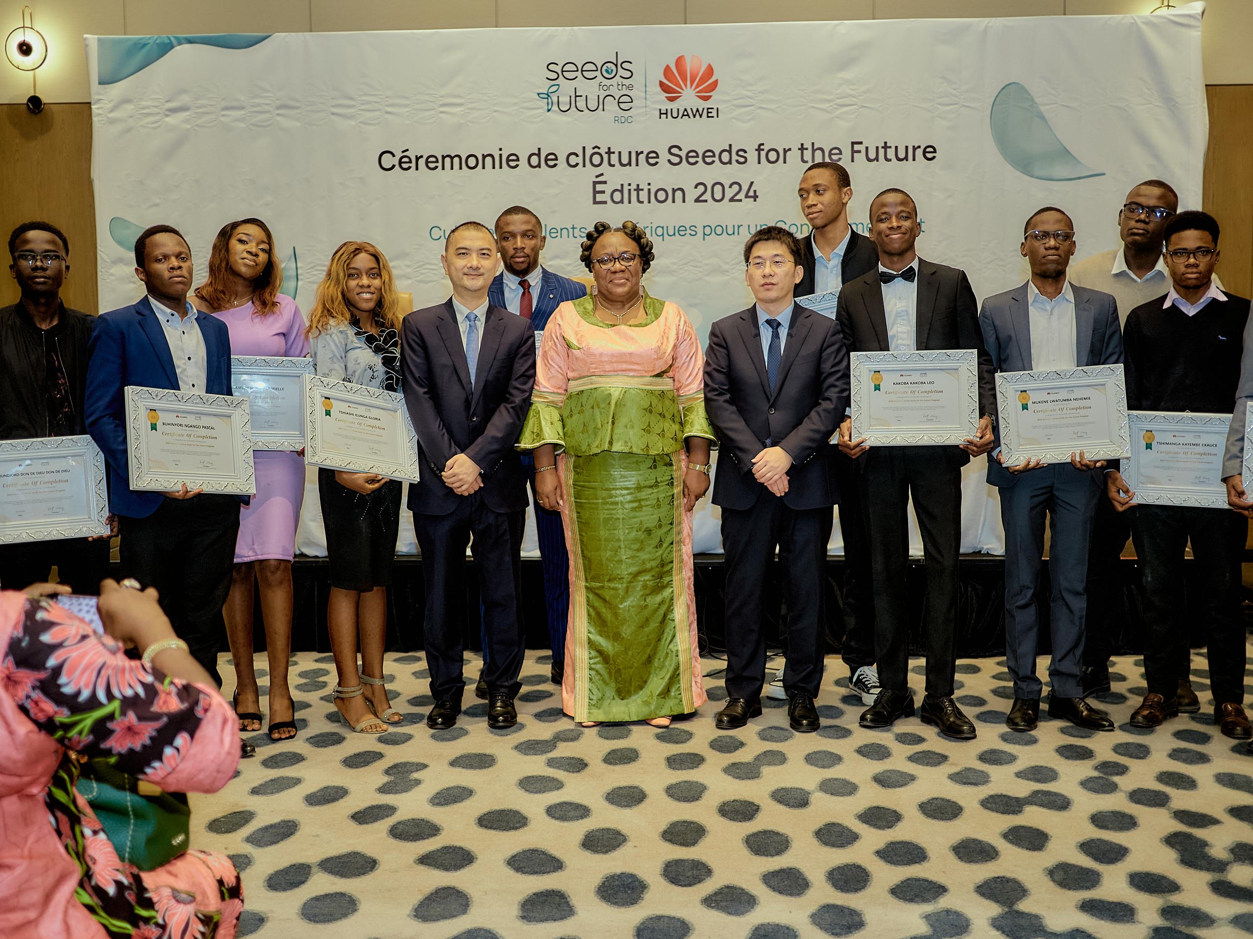 RDC : Huawei clôture la 9ème édition de son programme “Seeds for the ...